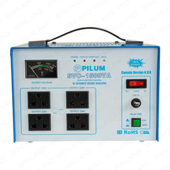 PILUM by Winland Servo Motor AC AVR 100% Efficiency 1500W Automatic Voltage Regulator PLSVC-1500VA