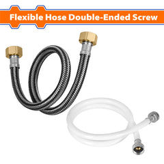 Wadfow by Winland 30cm,45cm,60cm Flexible Hose Double-Ended Screw SOLD PER PIECE WAD-HT
