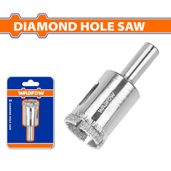 20mm-27mm x 25mm Diamond Hole Saw with Water Cutting Diamond Tipped Edge WAD-HT