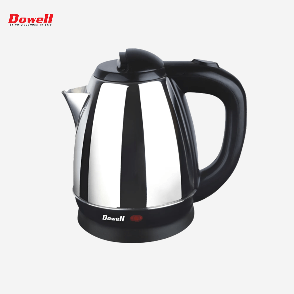 Dowell 1.5 Liter Stainless Steel Electric Water Heater Kettle EK - 157S - Winland Depot