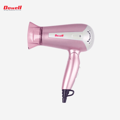 Dowell 2 - speed Foldable Hair Dryer Personal Hair Blower (Pink) - Winland Depot