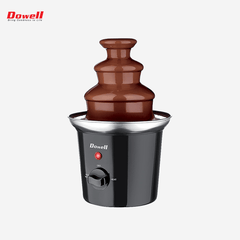Dowell CF - 105PS 300ml 3 tiers Chocolate Fountain Fondue Maker (Black) - Winland Depot