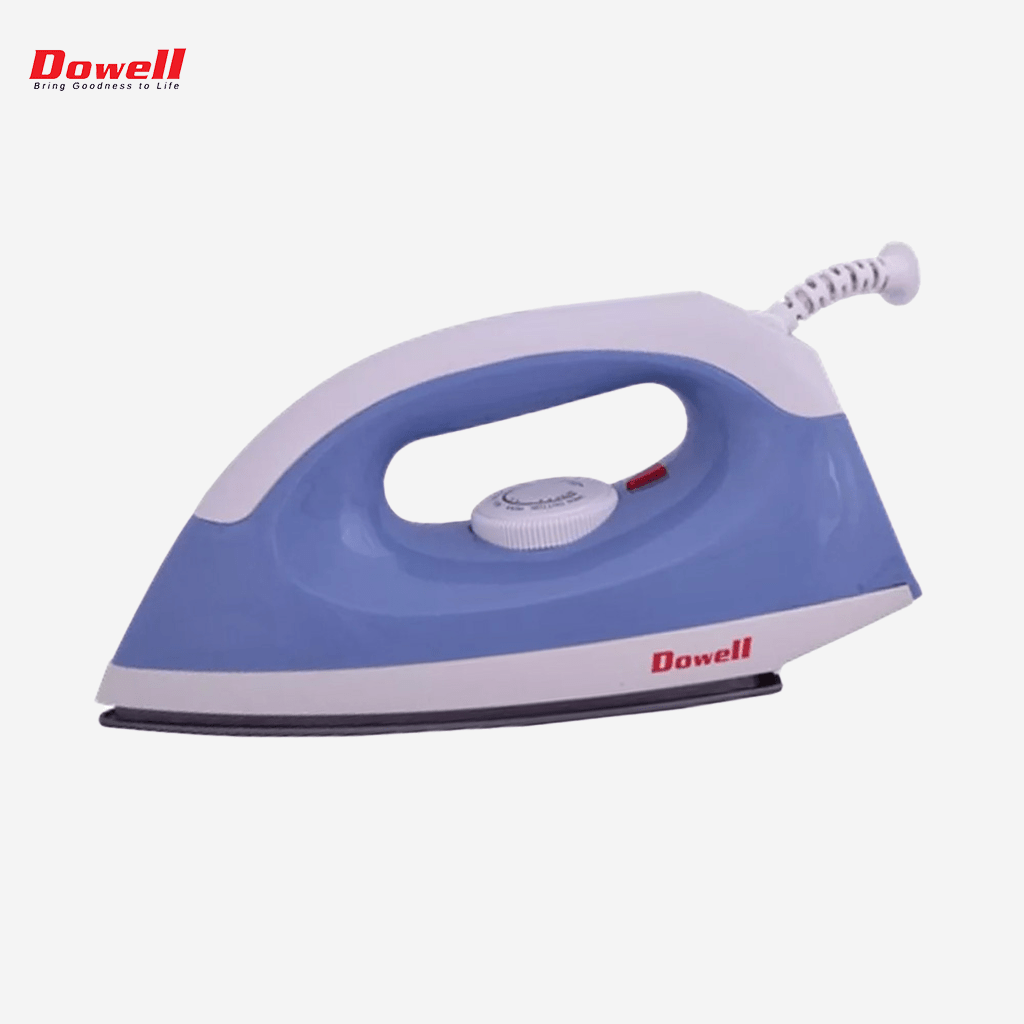 Dowell Non - stick Soleplate Lightweight Flat Dry Iron for Clothes DI - 747NS - Winland Depot
