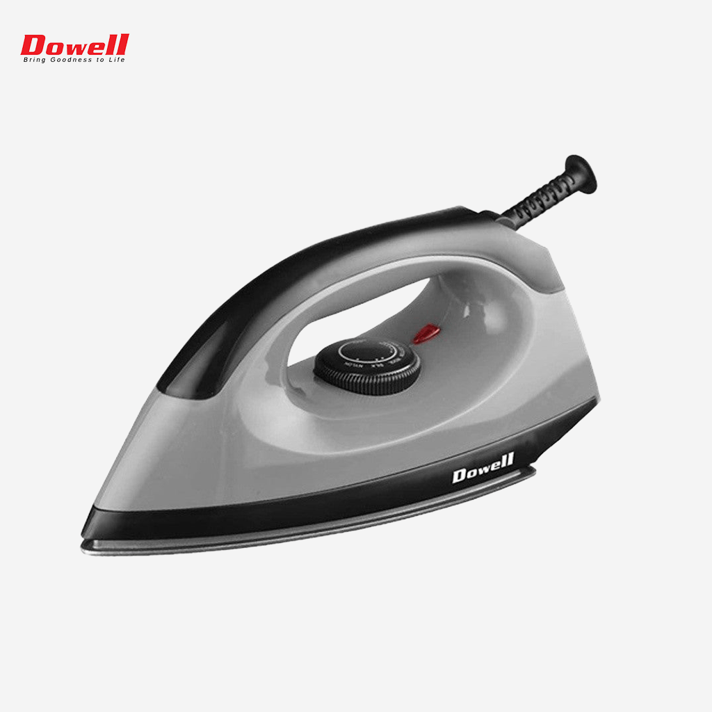 Dowell Non - stick Soleplate Lightweight Flat Dry Iron for Clothes DI - 747NS - Winland Depot