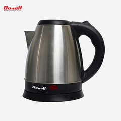 Dowell Stainless Steel 1.8 Liter Electric Kettle Water Heater EK - 182S - Winland Depot