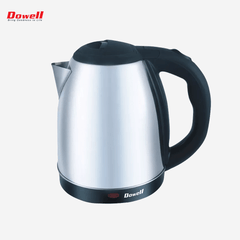 Dowell Stainless steel Electric Kettle Water Heater 1.2L w/ Auto Shut Off EK - 120S - Winland Depot