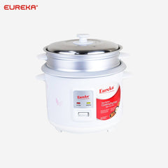 Eureka Rice Cooker 1.8L serves 8 - 10cups with Steamer ERC - 1.8LJ - Winland Depot