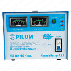 PILUM by Winland Servo Motor AC AVR 100% Efficiency 2000W Automatic Voltage Regulator PLSVC-2000VA