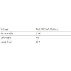 Firefly 3 in 1 Tri - Color LED Bulb 8 Watts E27 Daylight Cool White / Warm White FBF508TC - Winland Depot