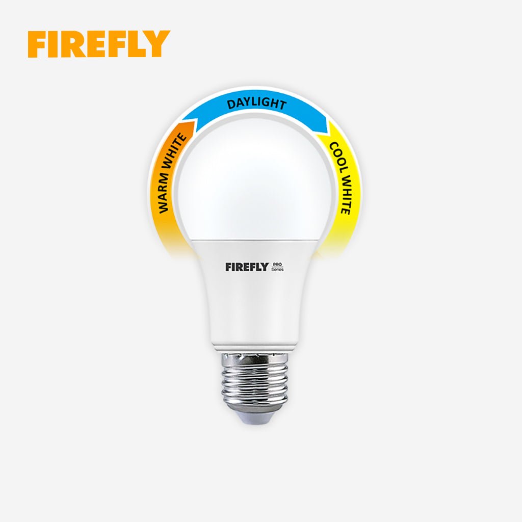 Firefly 3 in 1 Tri - Color LED Bulb 8 Watts E27 Daylight Cool White / Warm White FBF508TC - Winland Depot