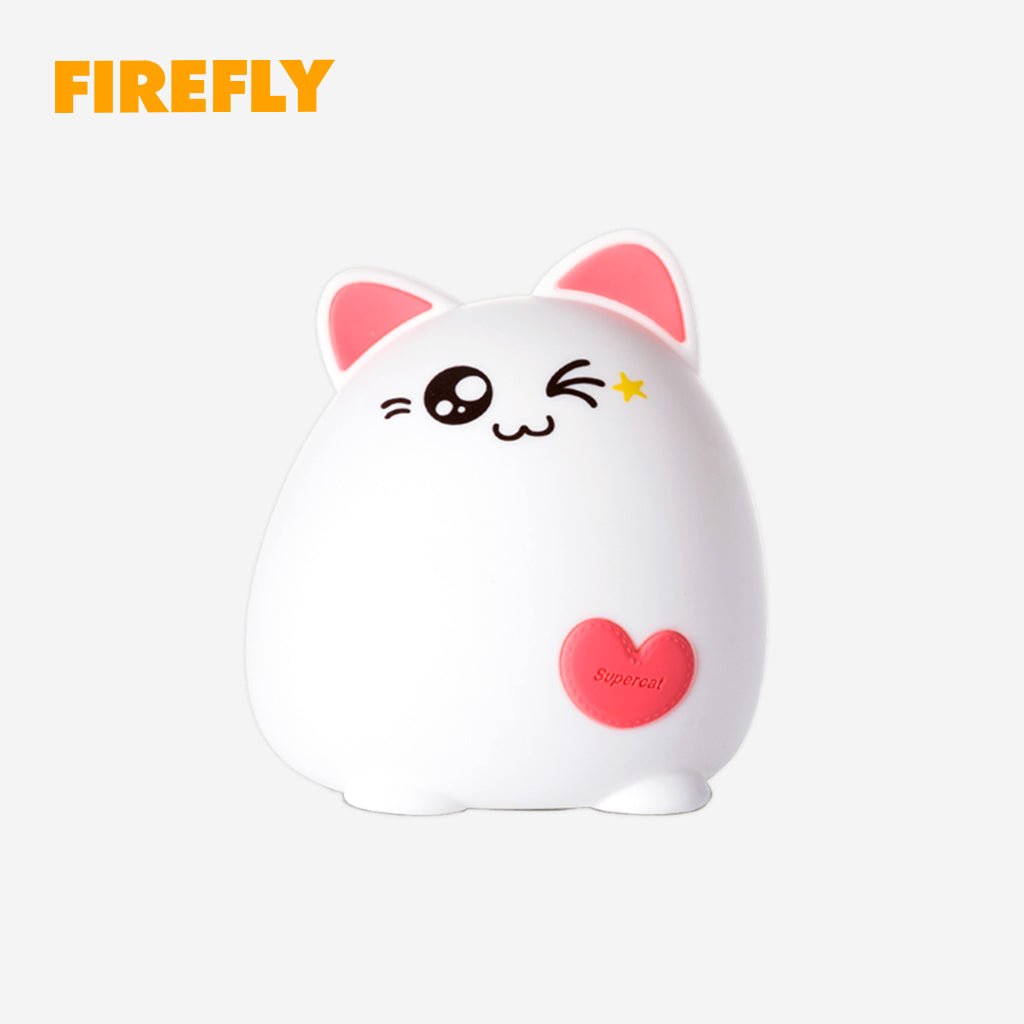 Firefly Rechargeable Tap It Night Lamp Light Cat - FEL901 - Winland Depot