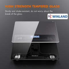 Gaabor Electronic Weighing Scale Large LED HD Display and Clear Numeric - Winland Depot