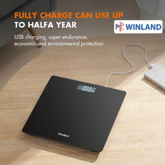 Gaabor Electronic Weighing Scale Large LED HD Display and Clear Numeric - Winland Depot