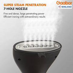 Gaabor Garment Steamer High Penetrating Power Quick Ironing w/ Adjustable Height & Stable - Winland Depot