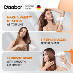 Gaabor Hair Dryer Portable Hair Care Quick Dry Salon Small Hair Blower GHD - N700A - Winland Depot