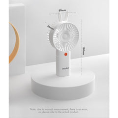 Gaabor Hand - held Fan Portable Mini Fan USB Rechargeable Handy Pocket Cooling Fan - Winland Depot
