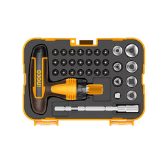 Ingco Ingco 24pcs/31pcs T-handle Wrench Screw driver Set Screwdriver HKSDB0188 | HKSDB0318