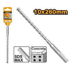 Ingco Ingco SDS Plus Masonry Drill Bit 10mm-14mm x 260mm for Concrete Masonry Wall Stone ING-HT