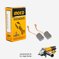 Ingco Ingco Carbon Brush SOLD PER PAIR (SPARE PART / REPLACEMENT PART ONLY) ING-HT