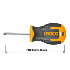 Ingco Ingco Industrial Mini Phillips and Slotted Screwdriver Round Shank ING-HT