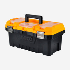 Ingco Plastic Tool Box Case Organizer with Removable Tray ING-HT