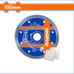 Wadfow 4inches-9inches Wet & Dry Ultrathin Diamond Disc For Bricks Limestone Stone WAD-HT