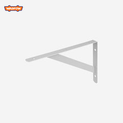 Wadfow Heavy Duty Reinforced Shelf Support Brackets with 6-Fixing Points (SOLD PER PIECE)