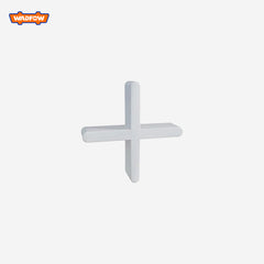 Wadfow 100pcs Tile Spacer 1mm-4mm Tile Leveling System Tile Leveler Spacer Wall Tool Clip