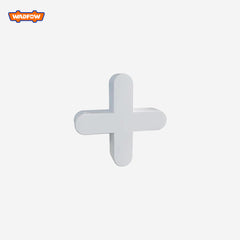 Wadfow 100pcs Tile Spacer 1mm-4mm Tile Leveling System Tile Leveler Spacer Wall Tool Clip