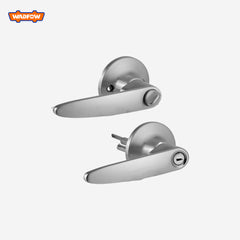 Wadfow Privacy Key One-side Lock Tubular Lever Lock 65mm Rosette Lever Set WUV1502 WAD-HT