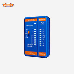 Wadfow Network Cable Tester LED Display 8P/6P/4P/2P/Shielded Line Measurement WTP9501