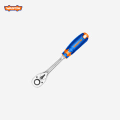 Wadfow Industrial Crv + Cr-Mo 1/4" 1/2" 3/8" Ratchet Wrench Soft Handle WAD-HT