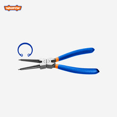 Wadfow 7"/180mm Straight Head Plier Internal Circlip Pliers Heavy Duty Tool WAD-HT