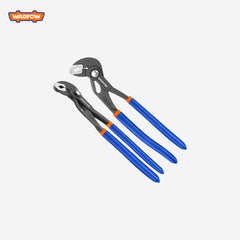 Wadfow Quick opening type Glossy & Anti-rust oil Pump Pliers w/ Plastic Handle 7",10,"12"