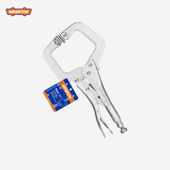 Wadfow Industrial 6" & 11" Carbon Steel C Clamp Plier Vise Locking Pliers Vice GripWAD-HT