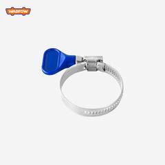 Wadfow WHU490 American Type Butterfly Hose Clamp great for used in a leaking environment with handle