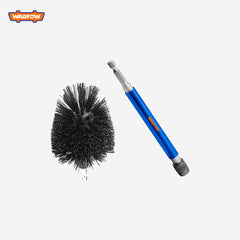 Wadfow WND3401 Set of 2pcs Abrasive Hard Bristle Sanding Brush Set