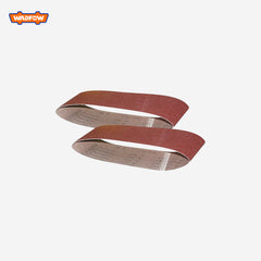 Wadfow WZA1E80 Set of 2PCS Sanding Sheet 76x533mm Grit P80 For Polishing Wood