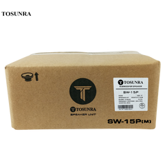 Tosunra by Winland 15-inch High Performance Subwoofer Speaker Unit w/ Iron Frame 3000W 4Ω TOS-SW-15P