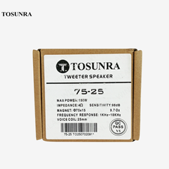 Tosunra by Winland High Quality Compression Driver Tweeter Audio Speaker 150W(8ohms) TOS-75-25