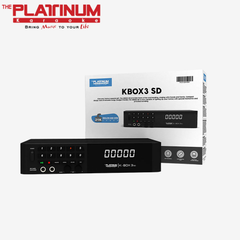 Platinum KBOX-3 SD Karaoke Player | 21K+ OPM & English Songs, 32GB Micro SD Storage, Platinum Link App & Dual Mic Inputs