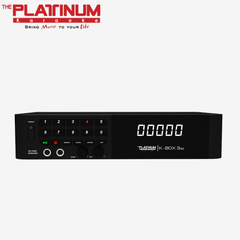 Platinum KBOX-3 SD Karaoke Player | 21K+ OPM & English Songs, 32GB Micro SD Storage, Platinum Link App & Dual Mic Inputs