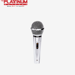 Platinum by Winland Karaoke Professional Videoke Mic High-End Dynamic Wired Microphone w/ 10meter