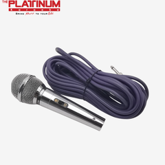 Platinum by Winland Karaoke Professional Videoke Mic High-End Dynamic Wired Microphone w/ 10meter
