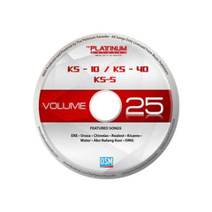 Platinum CD for KS-5/10/40 KS-5 Junior Lite / KS-10 / KBox2 / KS40 Junior 2 Volume 11 to Vol 25