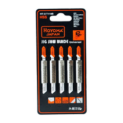 Hoyoma japan by Winland Original Jig Saw Blade 5pcs T Shank Type for Metal HSS HT-UT118B