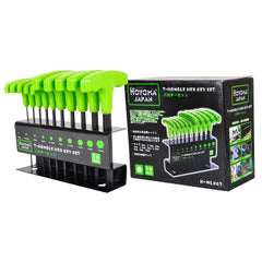 Hoyoma japan by Winland 10pcs T-Handle Hex Key Set H-NL007