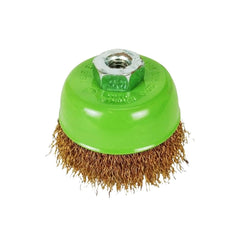 Hoyoma Japan by Winland Cup Brush Twisted Wire with Nut for Angle Grinder 75mm M10 X 1.5 HT-CB3C