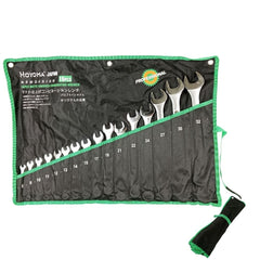 Hoyoma Japan by Winland 16PCS/Set (8-32mm) Professional Matte Finished Combination Wrench HT-RPCW16S