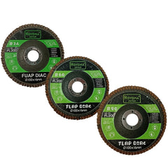 Hoyoma Japan by Winland Flap Sanding Disc Sand Disc for Angle Grinder Paint Removal, Metal Surface